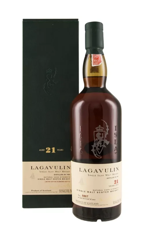 Lagavulin 21 Year Old Cask Stength 1985