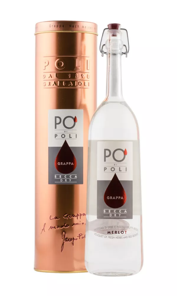 TOP22080.webp Grappa Po`di Poli Secca Merlot