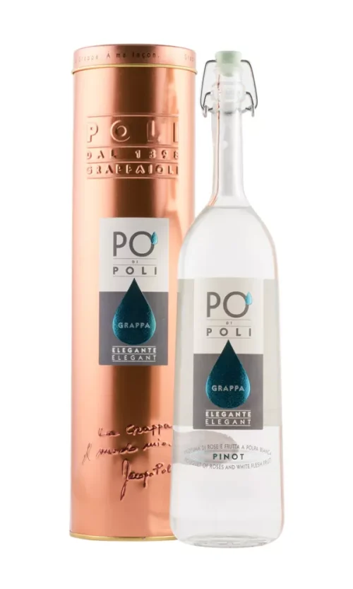 Grappa Po`di Poli Elegante Pinot