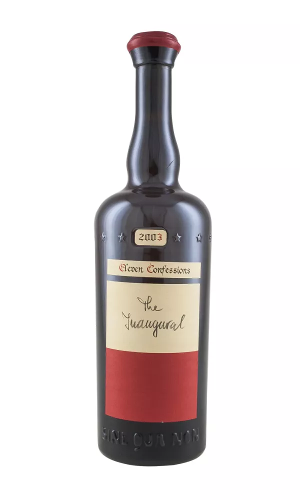 Sine Qua Non Inaugural Syrah 2003