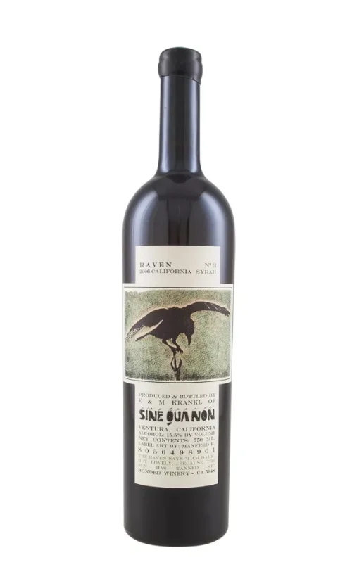 Sine Qua Non Raven Series Syrah 2006