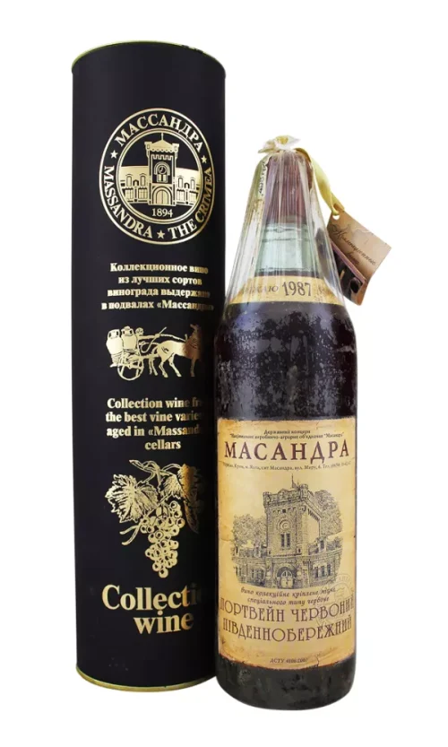 Massandra South Coast Red Port 1987