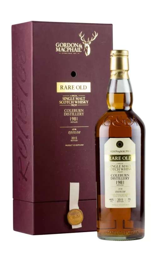 Coleburn Rare Old Gordon & MacPhail 1981
