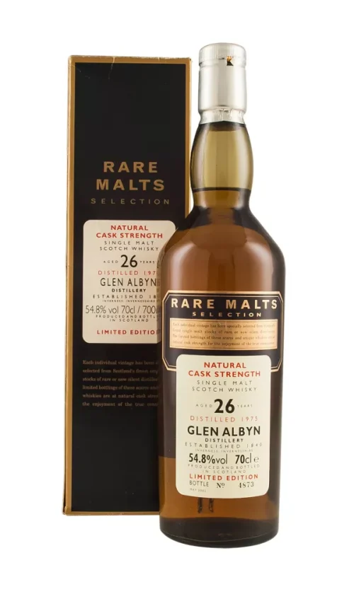 Glen Albyn 26 Year Old Rare Malts 1975
