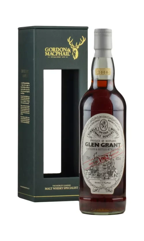 Glen Grant 45 Year Old Gordon and MacPhail (Bottled 2008) 1962