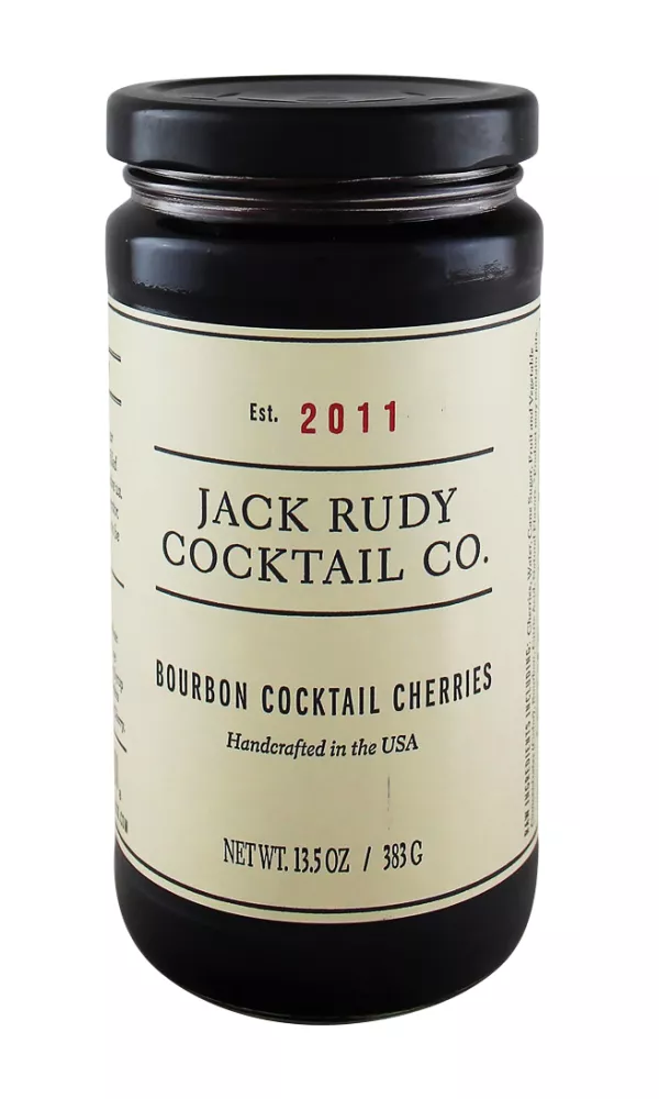 TOP45090.webp Jack Rudy Bourbon Cherries 383g
