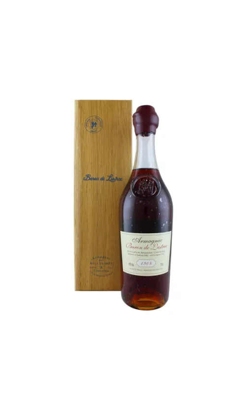 Baron de Lustrac Vintage Armagnac 1908