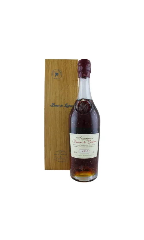 Baron de Lustrac Vintage Armagnac 1909