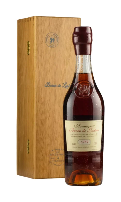 Baron de Lustrac Vintage Armagnac 1927