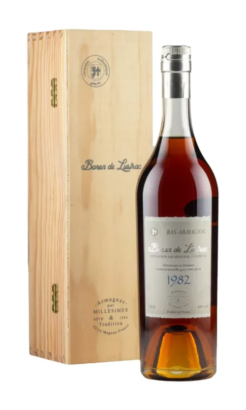 Baron de Lustrac Vintage Armagnac 1982