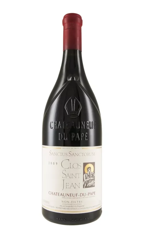 TOP5190.webp Chateauneuf du Pape Sanctus Sanctorum Clos Saint Jean Magnum 2009