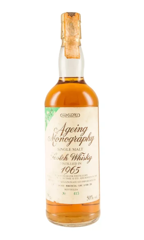 Springbank 23 Year Old Ageing Monography Samaroli 1965
