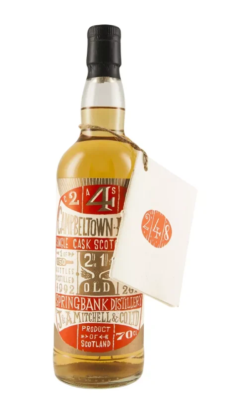 Springbank 21 Year Old Cask 248 1992