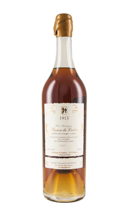 Baron de Lustrac Vintage Armagnac 1913