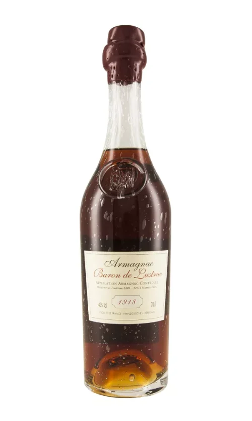 Baron de Lustrac Vintage Armagnac 1918