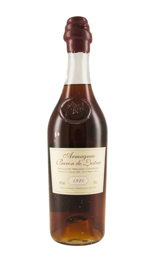 Baron de Lustrac Vintage Armagnac 1920