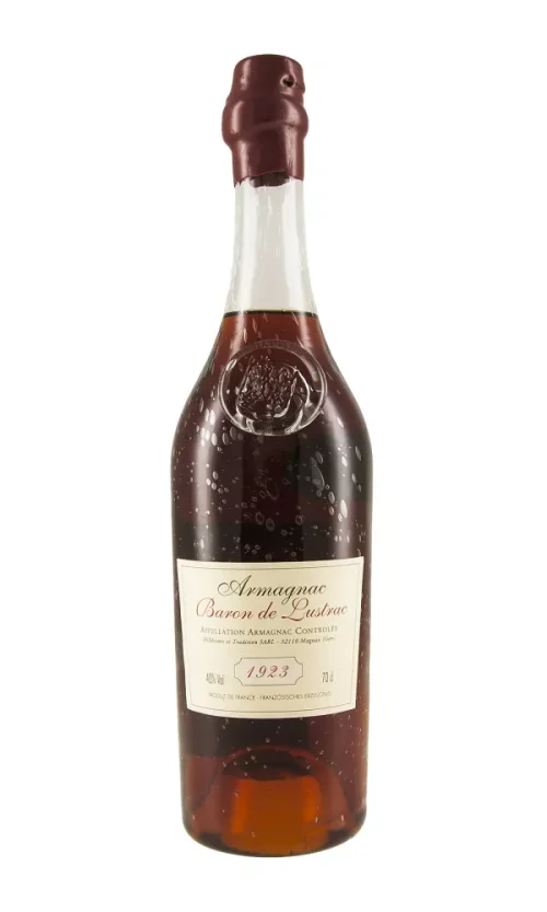 Baron de Lustrac Vintage Armagnac 1923