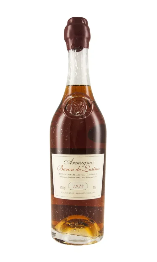 Baron de Lustrac Vintage Armagnac 1924