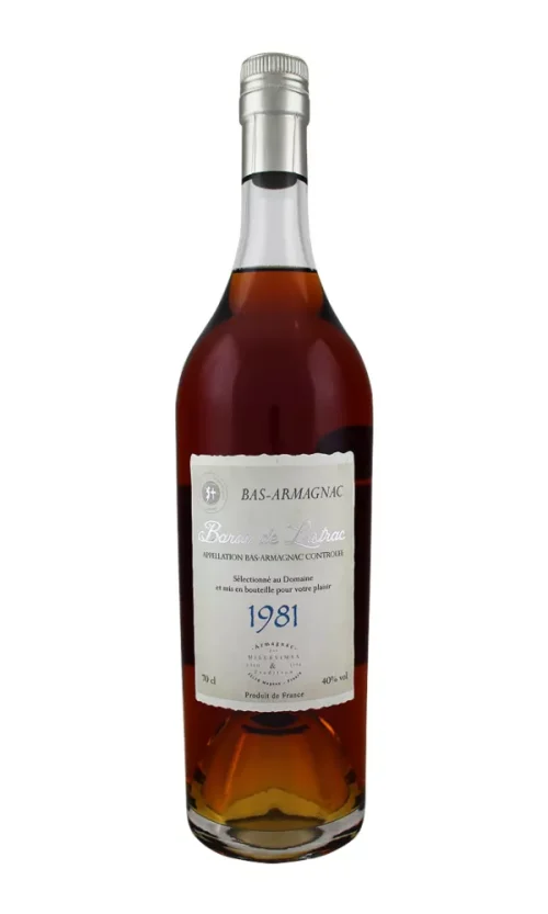 Baron de Lustrac Vintage Armagnac 1981