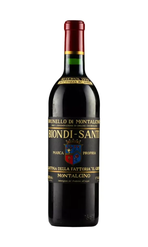 Brunello di Montalcino Riserva Biondi-Santi 1970
