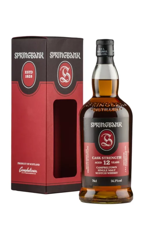 Springbank 12 Year Old Cask Strength 56.3% (2018 Release)