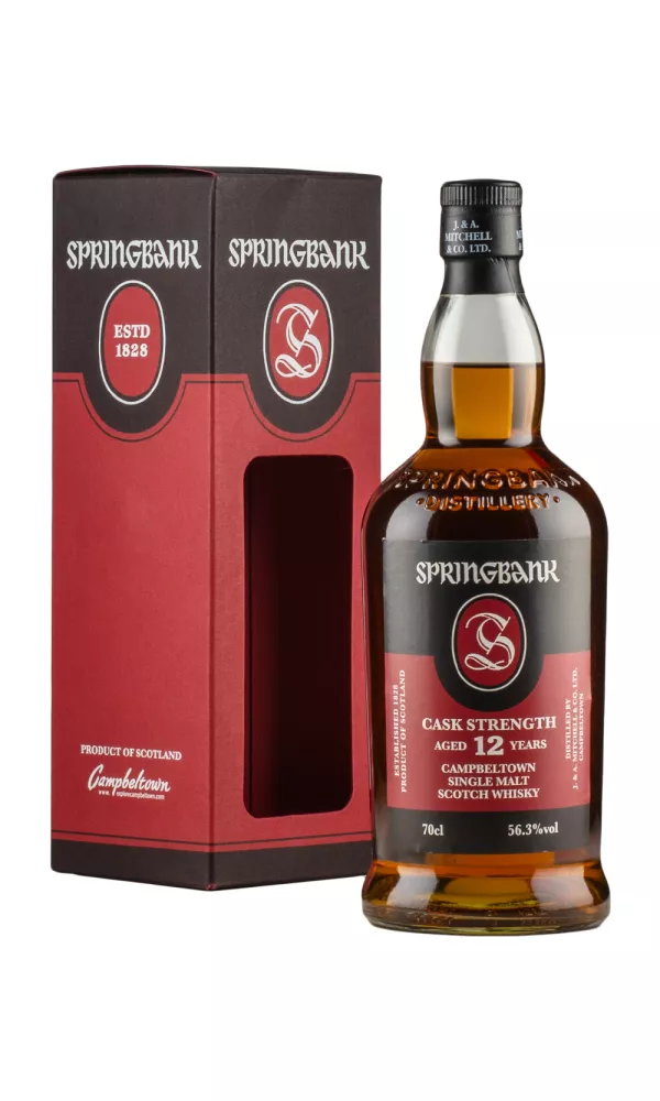 TOP61225.webp Springbank 12 Year Old Cask Strength 56.3% (2018 Release)