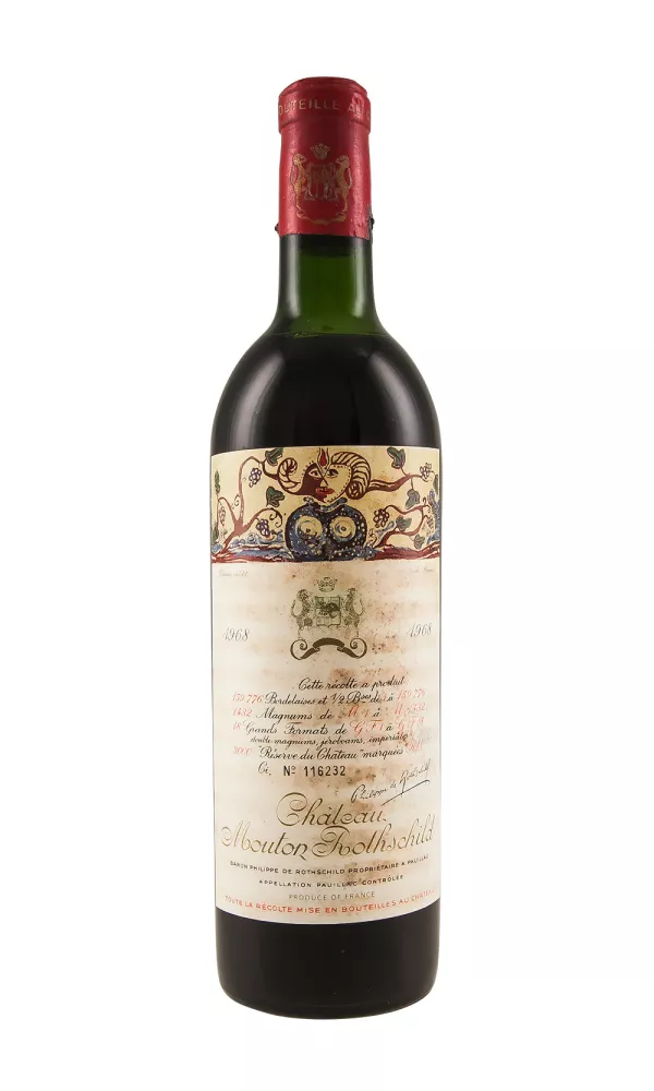 TOP6229.webp Mouton Rothschild 1968