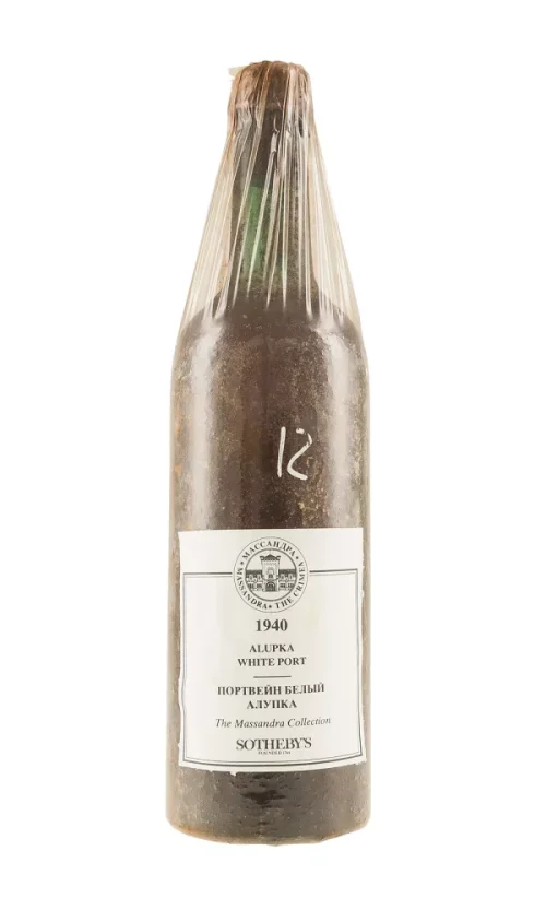 Massandra Alupka White Port (Sotheby`s Release) 1940