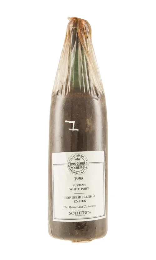 Massandra Surozh White Port (Sotheby`s Release) 1955