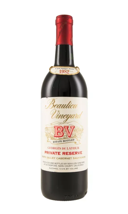 Beaulieu Vineyard Georges de Latour Private Reserve Cabernet Sauvignon 1982