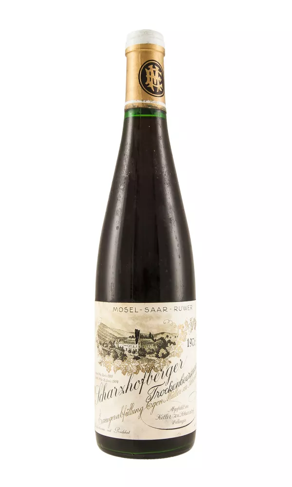 TOP68355.webp Egon Muller Scharzhofberger Riesling Trockenbeerenauslese 1976