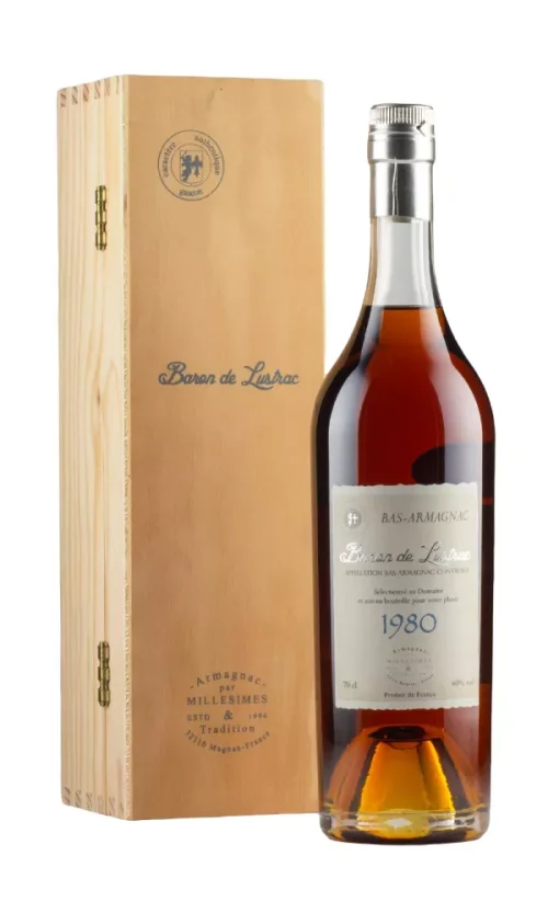 Baron de Lustrac Vintage Armagnac 1980