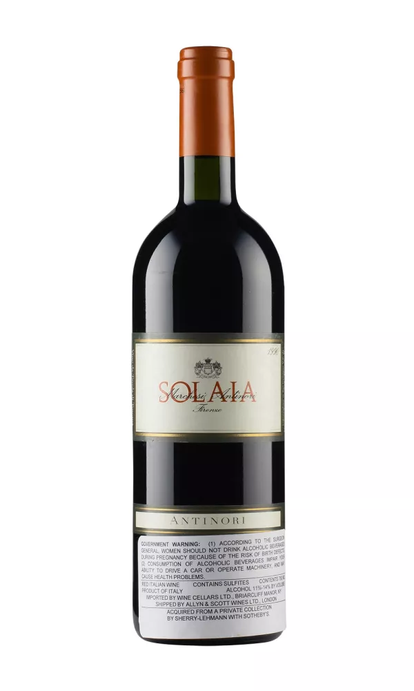 Solaia Marchesi Antinori 1990