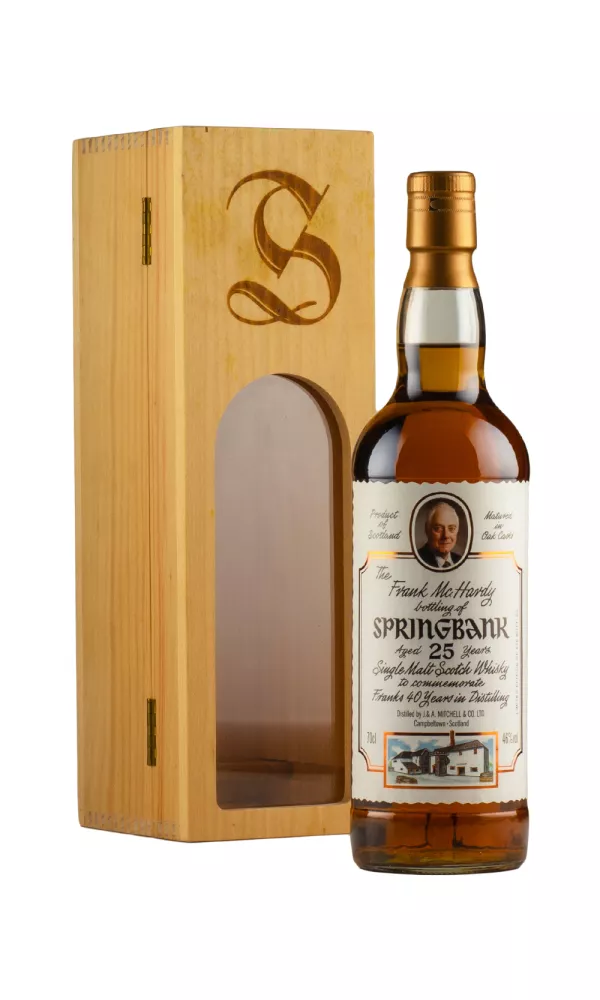 Springbank 25 Year Old Frank McHardy 40th Anniversary