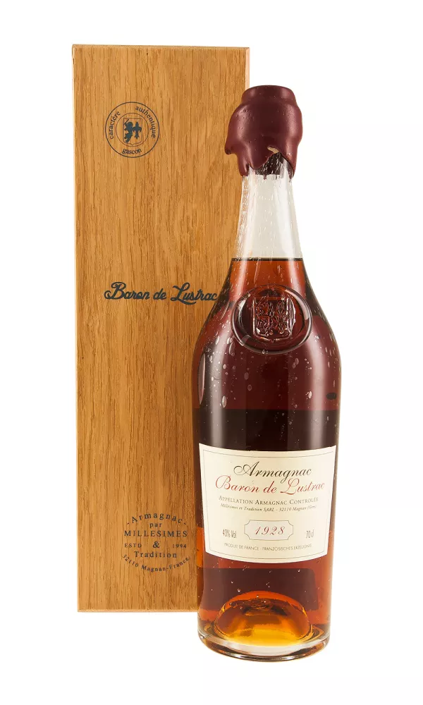 Baron de Lustrac Vintage Armagnac 1928