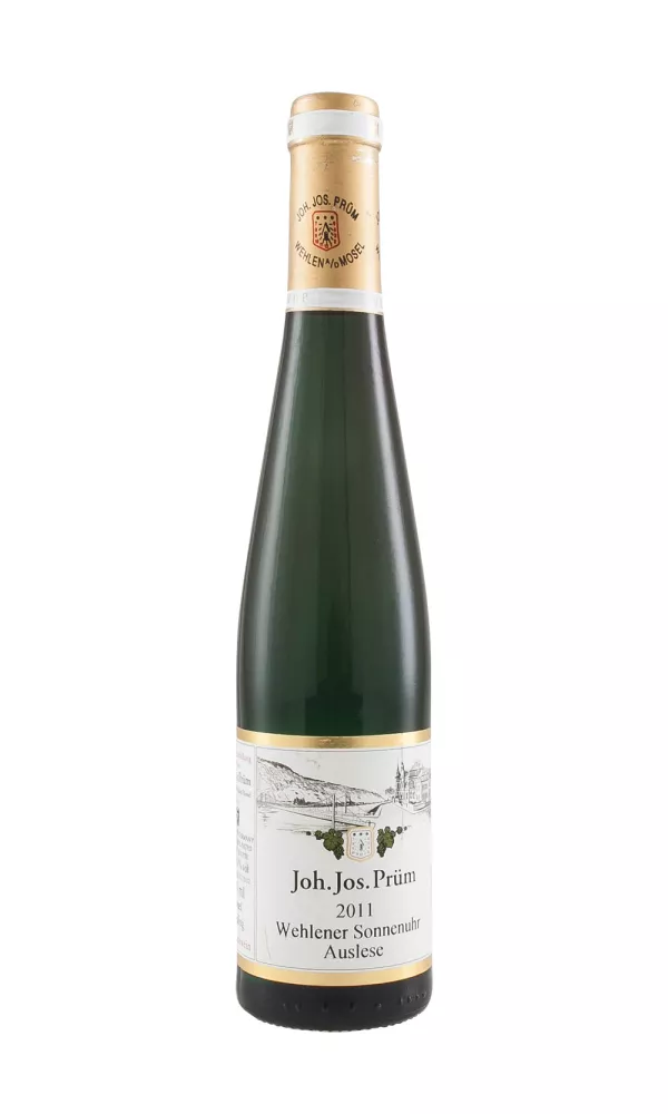 JJ Prum Wehlener Sonnenuhr Riesling Auslese Goldkapsel Half 2011