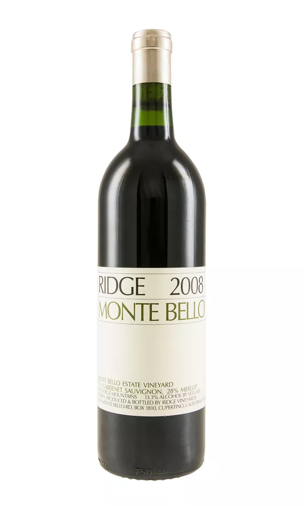 Ridge Monte Bello Cabernet Sauvignon 2008