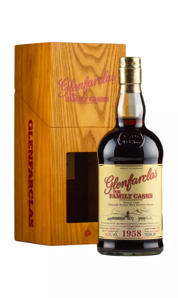 Glenfarclas 56 Year Old Family Cask 2065 1958