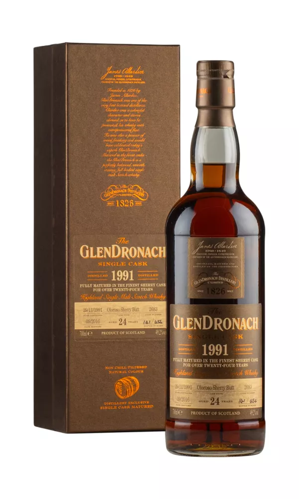 Glendronach 24 Year Old Cask 2683 Batch 14 1991