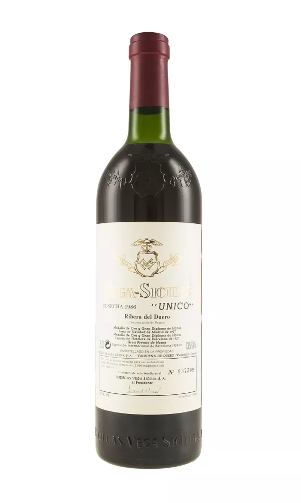 Vega Sicilia Unico 1986