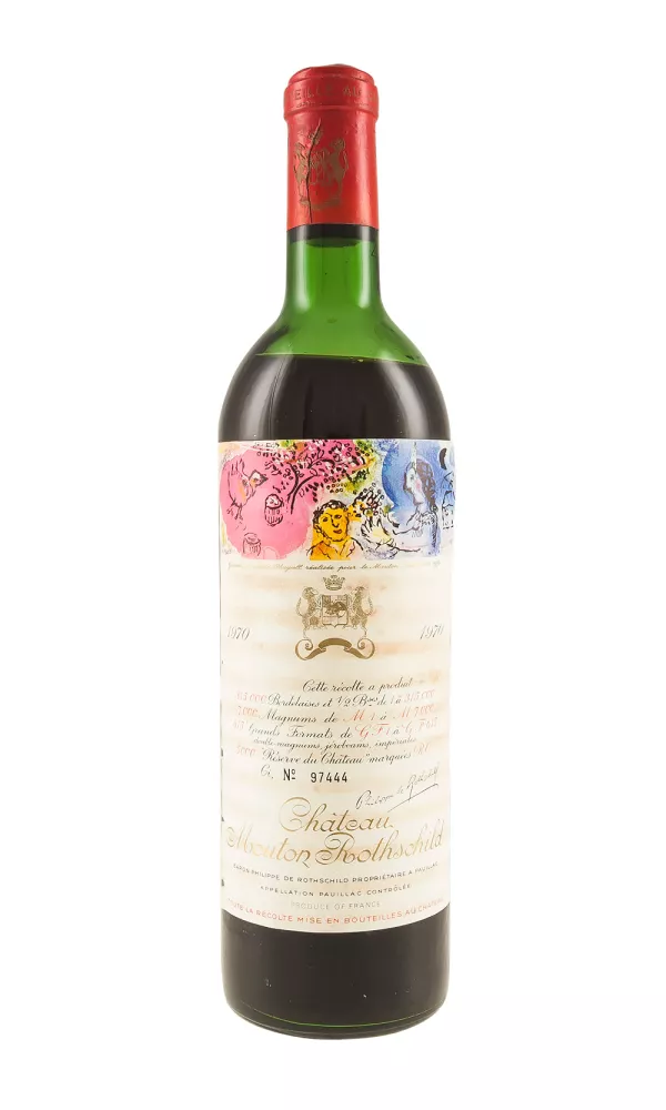 Mouton Rothschild (Damaged Label) 1970
