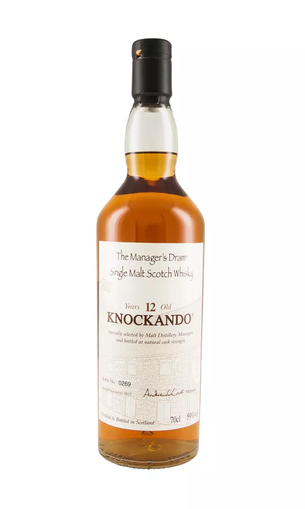 Knockando 12 Year Old Manager`s Dram