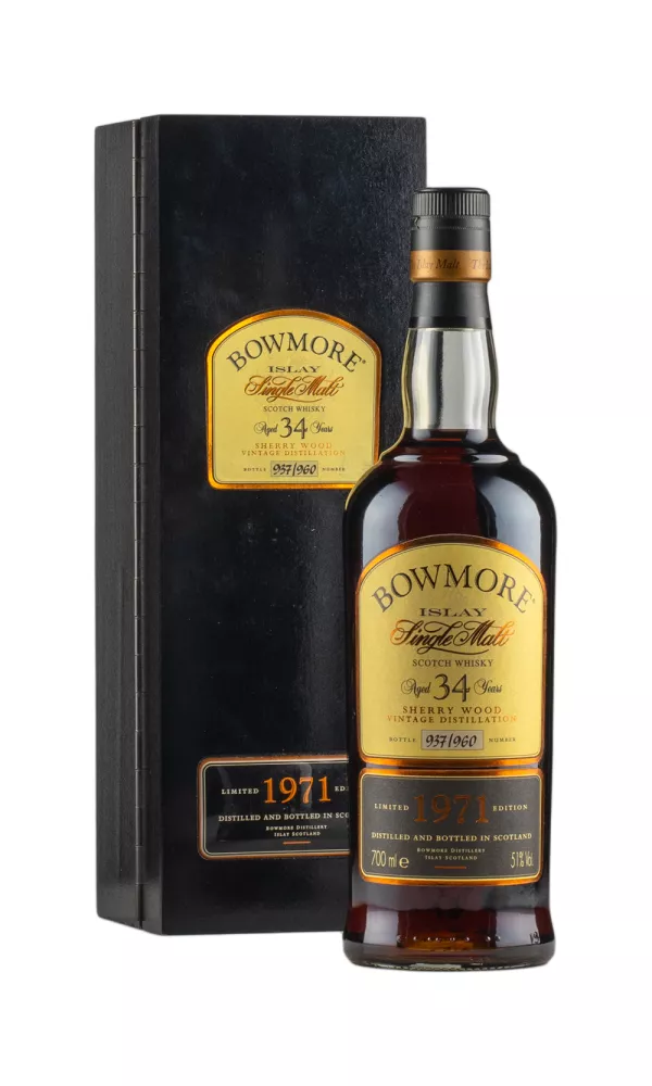 Bowmore 34 Year Old Sherry Wood 1971