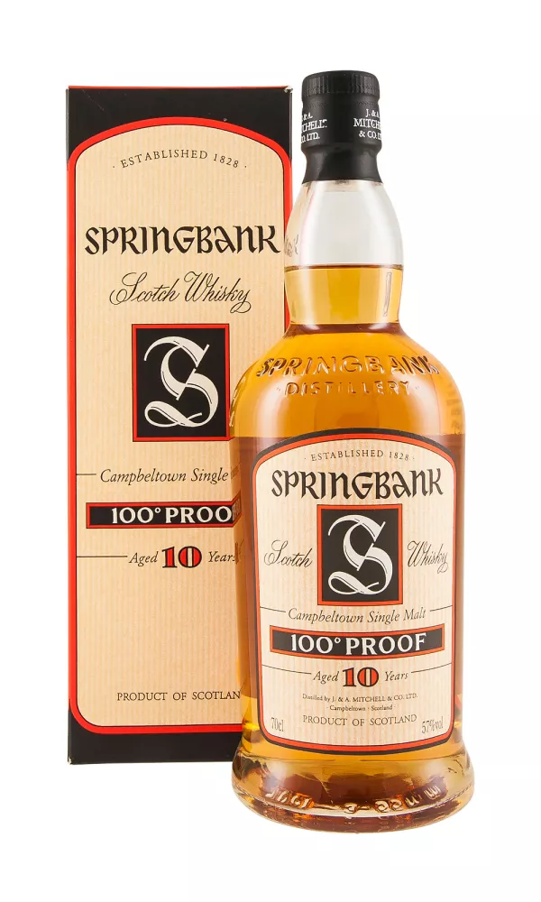 Springbank 10 Year Old 100 Proof c. Early 2000s
