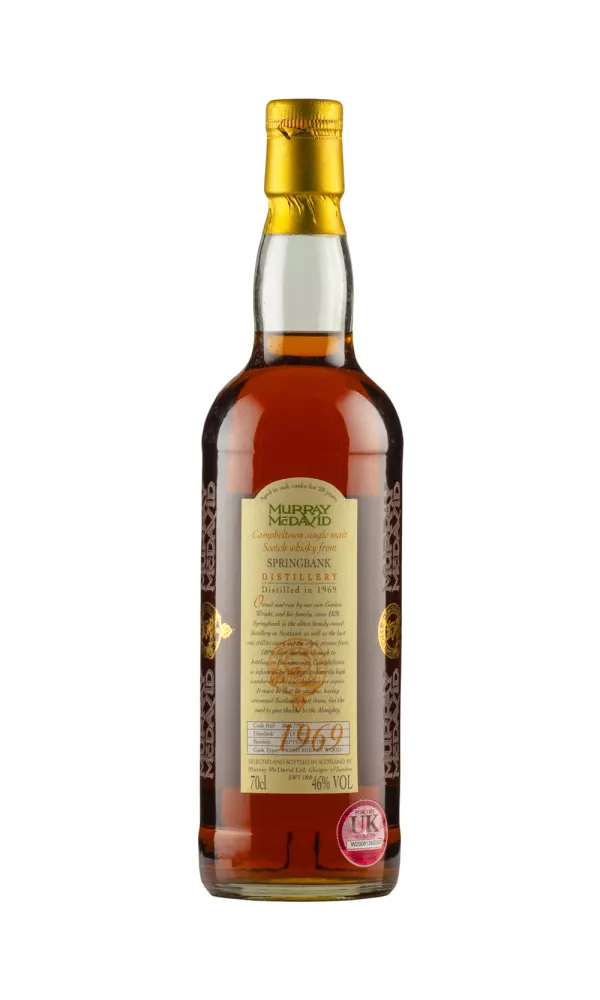 Springbank 28 Year Old Murray McDavid 1969