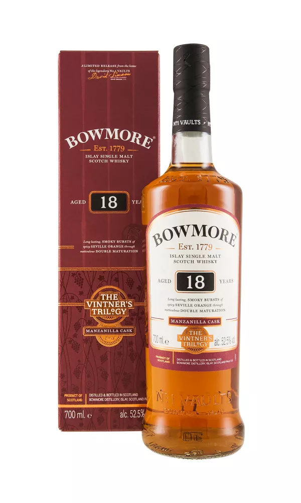 TOP66900.webp Bowmore 18 Year Old The Vintner`s Trilogy Manzanilla Cask