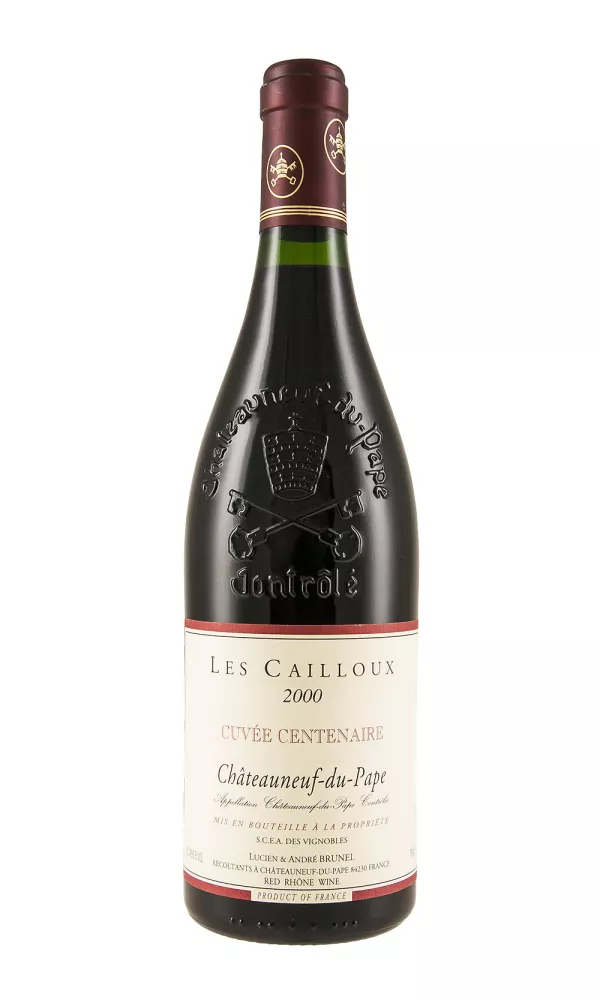 Chateauneuf du Pape Cuvee Centenaire Les Cailloux 2000