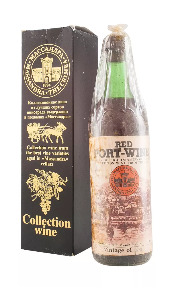 Massandra Red Port 1978