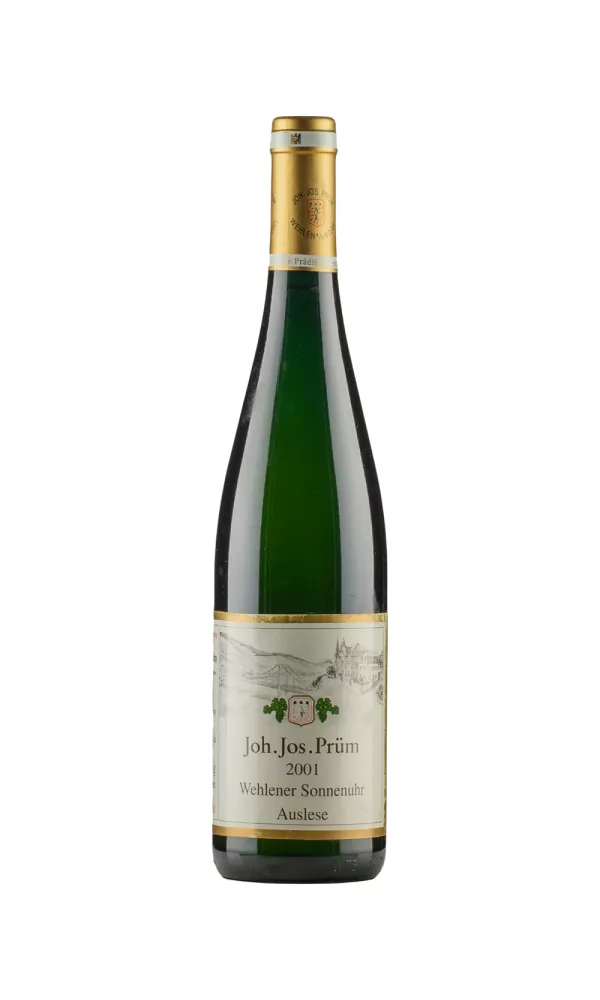JJ Prum Wehlener Sonnenuhr Riesling Auslese Goldkapsel 2001