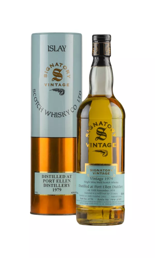 Port Ellen 23 Year Old Cask #6770 Signatory 1979